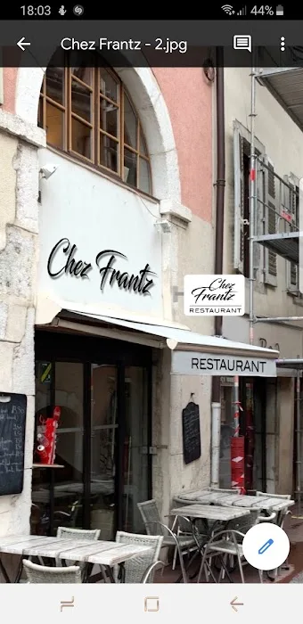 chez Frantz — Fassade und Eingang
