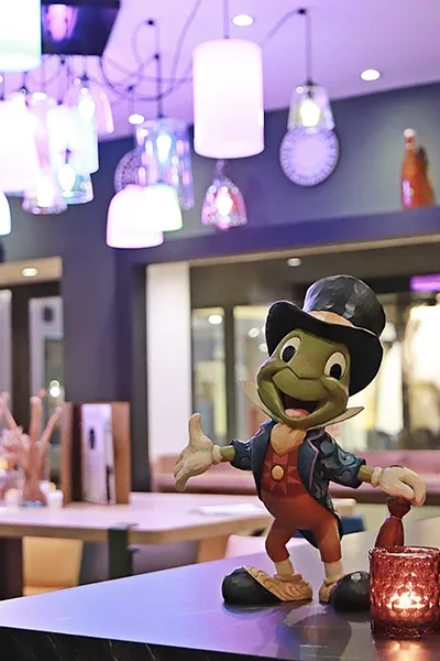 Jiminy Osteria — Fassade und Eingang
